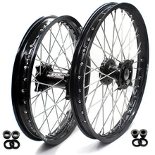 Load image into Gallery viewer, KKE 21 & 18 Enduro Wheels Rims for Husqvarna TE TC FE FC SMR TXC 2000-2013 Red Hubs