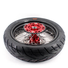 Load image into Gallery viewer, KKE 3.5 & 4.25 Supermoto Tires Rims Fit For HONDA CRF250X CRF450X 2005-2018