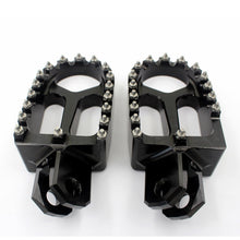 Load image into Gallery viewer, KKE CNC Billet Footpegs for SUZUKI DRZ400 DRZ400E DRZ400S DRZ400SM Gold/Blue/Black