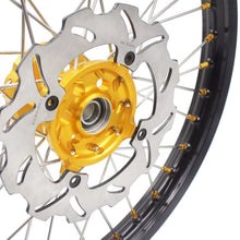 Load image into Gallery viewer, KKE 21 & 18 Enduro Rims for Suzuki RMZ250 2007-2018 RMZ450 2005-2017 Gold Nipple