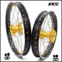 Load image into Gallery viewer, KKE 17/14 RM80 1993-2001 RM85 2002-2025 For SUZUKI Kid's Small Wheels Rims Gold Nipples