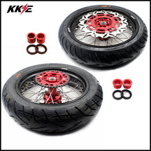 Load image into Gallery viewer, KKE 17 Inch Supermoto Wheels Tires for SUZUKI RMZ250 2007-2025 RMZ450 2005-2025
