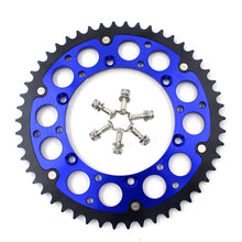 Load image into Gallery viewer, KKE 44T/48T/49T/50T/51T Green Blue Rear Billet Sprocket For KAWASAKI