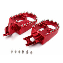 Load image into Gallery viewer, KKE CNC Aluminum Footpegs for HONDA/KAWASAKI Red/Blue/Green/Black/Silver