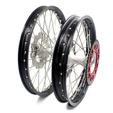 Load image into Gallery viewer, KKE 21 & 18 Casting MX Rims for Honda XR400R 96-04 XR600R 91-2000 240MM/220MM Disc Silver&Black