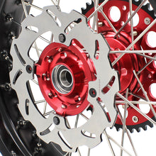 Load image into Gallery viewer, KKE 17 inch Supermoto Wheels Rims for HONDA XR650L 1993-2025 Red Hub Discs