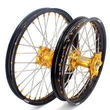 Load image into Gallery viewer, KKE 21 & 19 MX Rims for Suzuki RMZ250 2007-2025 RMZ450 2005-2025 Gold Nipple