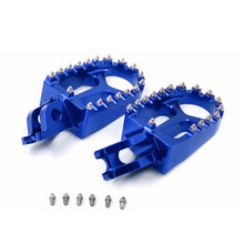 Load image into Gallery viewer, KKE CNC Aluminum Footpegs for HONDA/KAWASAKI Red/Blue/Green/Black/Silver