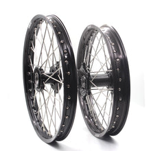 Load image into Gallery viewer, KKE 21 & 18 Enduro Wheels Rims for Husqvarna TE TC FE FC SMR TXC 2000-2013 Red Hubs