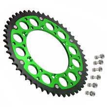 Load image into Gallery viewer, KKE 44T/48T/49T/50T/51T Green Blue Rear Billet Sprocket For KAWASAKI