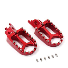 Load image into Gallery viewer, KKE CNC Aluminum Footpegs for HONDA/KAWASAKI Red/Blue/Green/Black/Silver