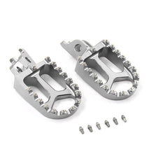 Load image into Gallery viewer, KKE CNC Aluminum Footpegs for HONDA/KAWASAKI Red/Blue/Green/Black/Silver