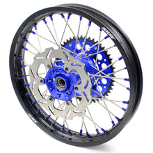 Load image into Gallery viewer, KKE 21 18 Rims for Yamaha WR250F 2001-2016 WR450F 2003-2015 Blue Nipple 250mm/245mm