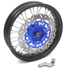 Load image into Gallery viewer, KKE 3.5/4.25*17inch For KAWASAKI KX250F KX450F 2006-2018 Supermoto Rims With Disc&Sprocket Blue