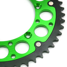 Load image into Gallery viewer, KKE 44T/48T/49T/50T/51T Green Blue Rear Billet Sprocket For KAWASAKI