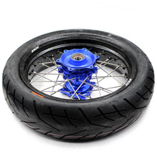 Load image into Gallery viewer, KKE 3.5/4.25*17inch Cush Drive Supermoto Wheels Tires For SUZUKI DR650SE 1996-2021