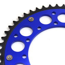 Load image into Gallery viewer, KKE 44T/48T/49T/50T/51T Green Blue Rear Billet Sprocket For KAWASAKI