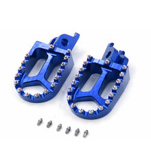 Load image into Gallery viewer, KKE CNC Aluminum Footpegs for HONDA/KAWASAKI Red/Blue/Green/Black/Silver