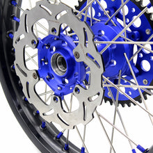 Load image into Gallery viewer, KKE 21 18 Rims for Yamaha WR250F 2001-2016 WR450F 2003-2015 Blue Nipple 250mm/245mm