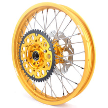 Load image into Gallery viewer, KKE 21 & 19 GLM Gold Wheels for SUZUKI RM125 RM250 1996-2000