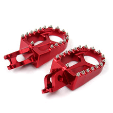 Load image into Gallery viewer, KKE CNC Aluminum Footpegs for HONDA/KAWASAKI Red/Blue/Green/Black/Silver