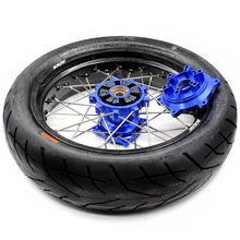 Load image into Gallery viewer, KKE 3.5/4.25*17inch Cush Drive Supermoto Wheels Tires For SUZUKI DR650SE 1996-2021