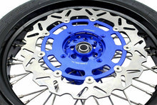 Load image into Gallery viewer, KKE 17inch KX450 KX250F 2020 KX450F 2019-2021 KX450 2019-2023 For KAWASAKI Supermoto Rims CST Tires Blue
