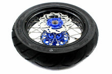 Load image into Gallery viewer, KKE 17inch KX450 KX250F 2020 KX450F 2019-2021 KX450 2019-2023 For KAWASAKI Supermoto Rims CST Tires Blue