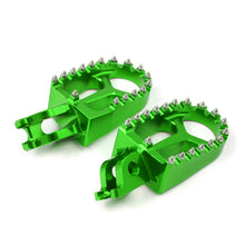 Load image into Gallery viewer, KKE CNC Aluminum Footpegs for HONDA/KAWASAKI Red/Blue/Green/Black/Silver