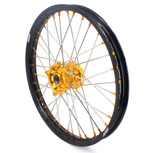 Load image into Gallery viewer, KKE 21 & 18 Enduro Rims for Suzuki RMZ250 2007-2018 RMZ450 2005-2017 Gold Nipple