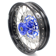 Load image into Gallery viewer, KKE 3.5/4.25*17inch For KAWASAKI KX250F KX450F 2006-2018 Supermoto Rims With Disc&Sprocket Blue