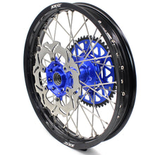 Load image into Gallery viewer, KKE 21 & 18 Enduro Wheels for YAMAHA WR250F 2001-2016 WR450F 2003-2015 Blue&Black 250mm Disc