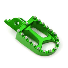 Load image into Gallery viewer, KKE CNC Aluminum Footpegs for HONDA/KAWASAKI Red/Blue/Green/Black/Silver