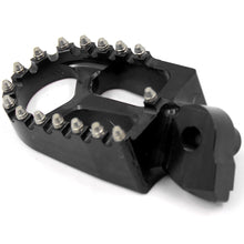 Load image into Gallery viewer, KKE BILLET CNC FOOTPEGS FOR YAMAHA YZ85 YZ125 YZ250 YZ426F YZ450F WR250F WR450F BLUE BLACK SILVER OPTIONAL