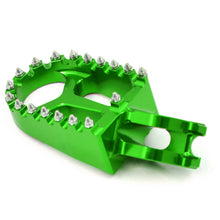 Load image into Gallery viewer, KKE CNC Aluminum Footpegs for HONDA/KAWASAKI Red/Blue/Green/Black/Silver