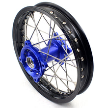 Load image into Gallery viewer, KKE 14 & 12 Kids Wheels Rims Set for YAMAHA YZ65 2018-2023 Blue