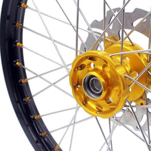Load image into Gallery viewer, KKE 21 & 18 Enduro Rims for Suzuki RMZ250 2007-2018 RMZ450 2005-2017 Gold Nipple