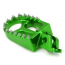 Load image into Gallery viewer, KKE CNC Aluminum Footpegs for HONDA/KAWASAKI Red/Blue/Green/Black/Silver