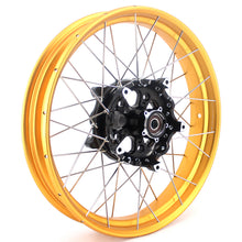 Load image into Gallery viewer, VMX 19" 17" Tubeless Wheels For BMW R1200GS R1200GS Adventure 2013-2020 Black Hub & Gold Rim