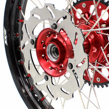 Load image into Gallery viewer, KKE 21/18 21/19 MX Wheels Rims Set For Honda XR400R 1996-2004 XR600R 1991-2000 Red Nipples
