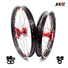 Load image into Gallery viewer, KKE 21" 19" or 21" 18" Spoke Wheels Rims For HONDA CRF250R 2004-2013 CRF450R 2002-2012