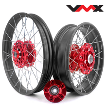 Load image into Gallery viewer, VMX-Racing Red Hub & Black Rim Tubeless Wheels Fit For HONDA Africa Twin CRF1000L 2016-2020 21in. & 18in.