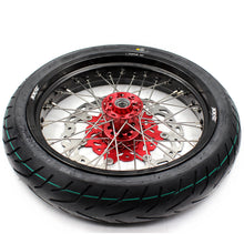 Load image into Gallery viewer, KKE 17inch Cush Drive Supermoto Wheels CST Tires For HONDA XR650R 2000-2008 Disc