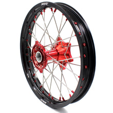 Load image into Gallery viewer, KKE 2.15*19 Casting Rear Wheel Rim fit HONDA CRF250R 04-13 CRF450R 02-12 Red Nipple