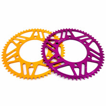 Load image into Gallery viewer, KKE Gold & Purple in 58T Sprocket For Yamaha YZF R3/ABS YZF R25/ABS MT-03 MT-25 2015-2022