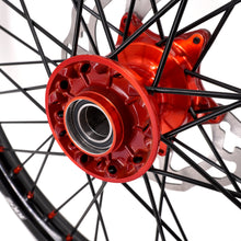 Load image into Gallery viewer, KKE 21" 18" Cast Enduro Wheels For KTM EXC EXC-F EXC-E 2003-2025 Black Spokes