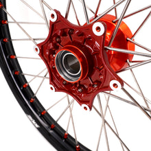 Load image into Gallery viewer, KKE 21" 18" Cast Enduro Wheels For KTM EXC EXC-F EXC-E 2003-2025 Orange Nipples