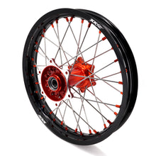 Load image into Gallery viewer, KKE 21" 18" Cast Enduro Wheels For KTM EXC EXC-F EXC-E 2003-2025 Orange Nipples