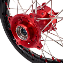 Load image into Gallery viewer, KKE 17"*1.4/14"*1.6 Small Kid's Wheels For KTM SX 85 GAS GAS MC85 2021-2024 Red Nipples