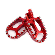 Load image into Gallery viewer, KKE Footpegs Billet Foot Rest For Rawrr Mantis, Mantis X, Red and Black (Collective)